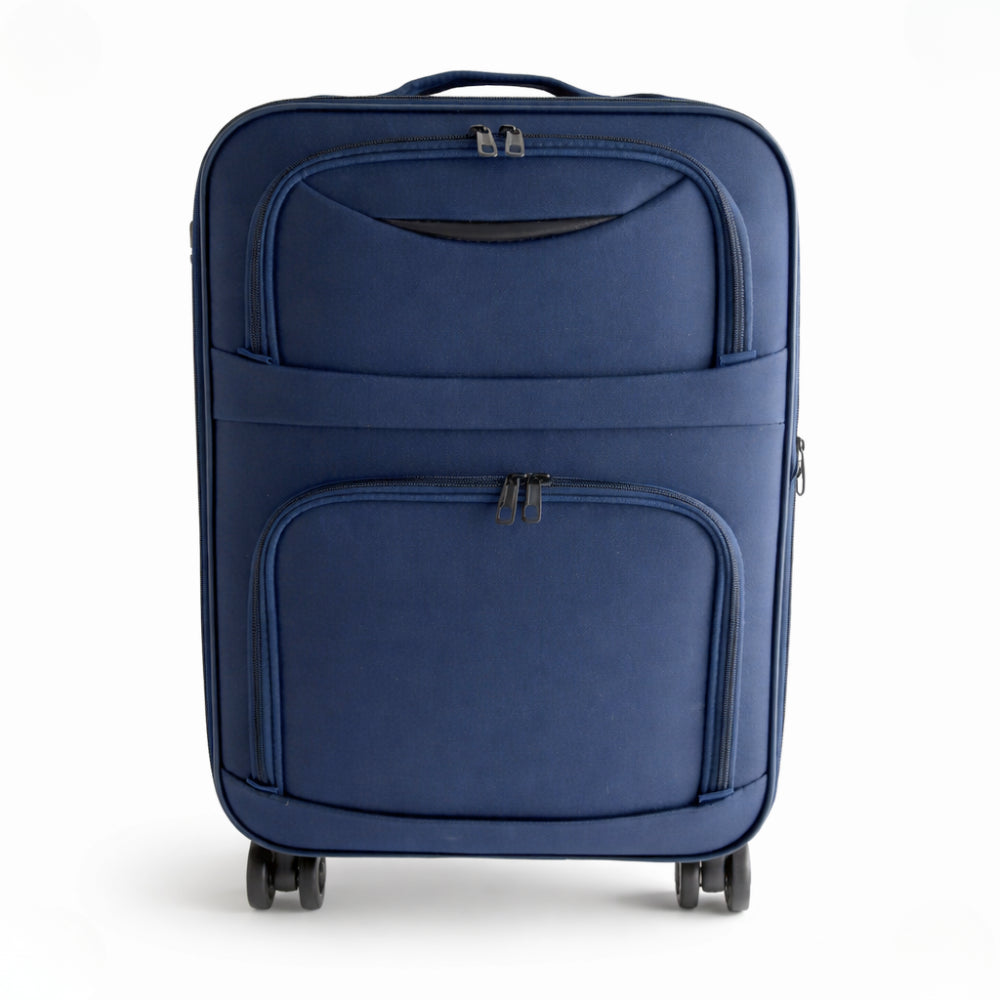 K&Co. Journey Collection Carry On Suitcase 20 inch - NAVY